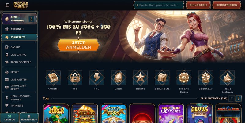 Monsterwin, monsterwin online casino