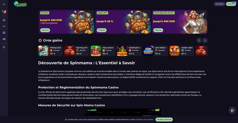 Spinmama login - Descubre si Spinmama Casino es el destino perfecto para apostadores de España