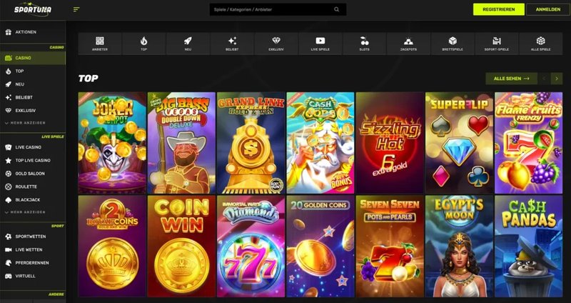 Image: Sportuna Casino - No Deposit Bonus für Spieler aus Deutschland nutzen Image: Sportuna Casino - No Deposit Bonus für Spieler aus Deutschland nutzen